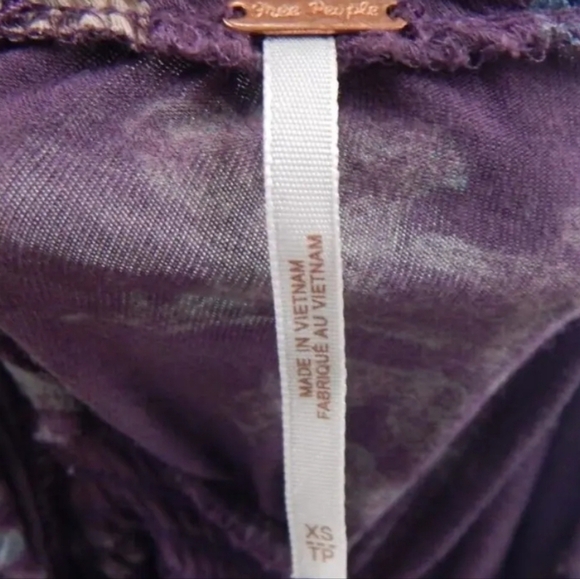 Free People Glenside Floral Bell Sleeve Top - Picture 4 of 4